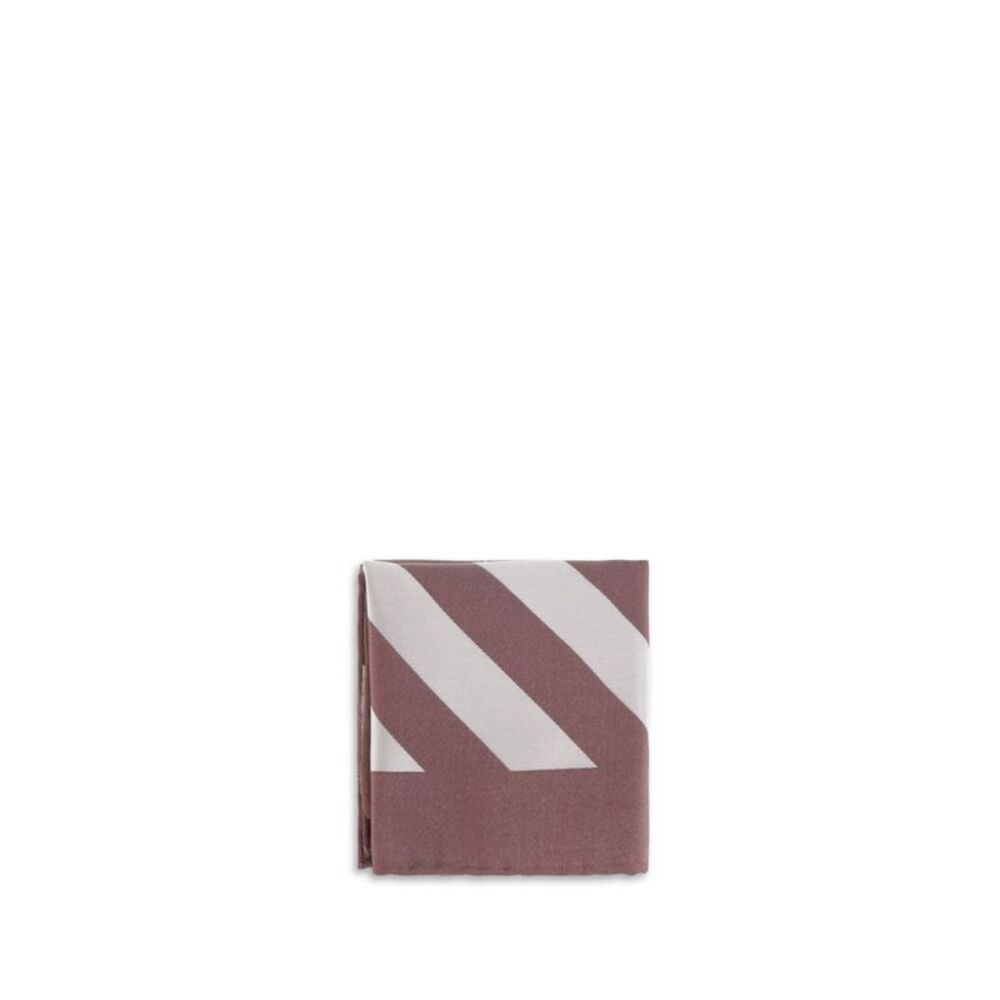 Brunello Cucinelli Red Cotton Men's Scarf